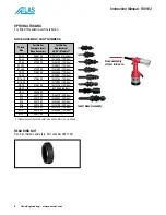 Предварительный просмотр 8 страницы Atlas RIV912 Operating Instructions Manual