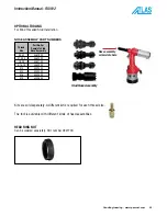 Предварительный просмотр 25 страницы Atlas RIV912 Operating Instructions Manual