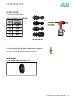 Предварительный просмотр 19 страницы Atlas RIV942 Operating Instructions Manual