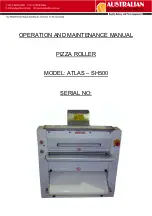 Preview for 1 page of Atlas SH500 Operation And Maintenance Manual