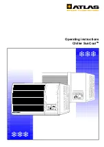 Preview for 1 page of Atlas SunCool Operating Instructions Manual