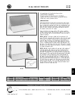 Atlas Wall Mount Shelves AS-120 Specification Sheet preview