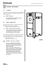 Preview for 14 page of Atlas XENOTEST 150 S+ Operating Instructions Manual