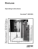 Preview for 1 page of Atlas Xenotest 220 Operating Instructions Manual