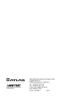 Preview for 64 page of Atlas Xenotest 440 Operating Instructions Manual