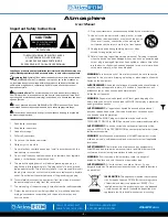 Preview for 4 page of AtlasIED Atmosphere AZM4 User Manual