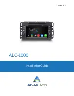 Preview for 1 page of ATLASLABS ALC-1000 Installation Manual