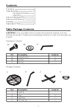 Preview for 2 page of Atleisure 1463824 Assembly & Care Instructions