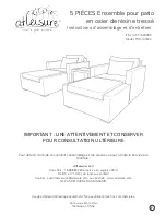 Preview for 5 page of Atleisure 1500090 Assembly & Care Instructions