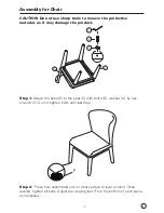 Preview for 3 page of Atleisure 1500140 Assembly & Care Instructions