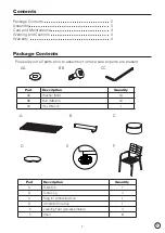 Preview for 2 page of Atleisure 1900656 Assembly & Care Instructions