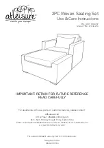 Atleisure 1900707 Use & Care Instructions Manual preview