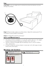 Preview for 3 page of Atleisure 1900707 Use & Care Instructions Manual