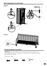 Preview for 4 page of Atleisure 1902412 Assembly & Care Instructions