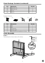 Preview for 5 page of Atleisure 1902412 Assembly & Care Instructions