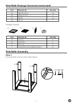 Preview for 11 page of Atleisure 1902412 Assembly & Care Instructions