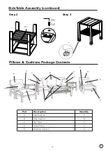 Preview for 12 page of Atleisure 1902412 Assembly & Care Instructions