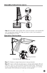 Предварительный просмотр 5 страницы Atleisure 1902469 Assembly, Care & Use Manual