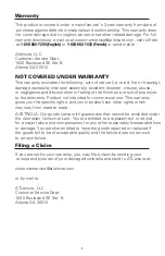 Preview for 8 page of Atleisure 1902469 Assembly, Care & Use Manual