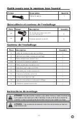 Preview for 12 page of Atleisure 1902469 Assembly, Care & Use Manual