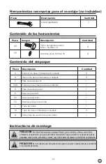 Предварительный просмотр 21 страницы Atleisure 1902469 Assembly, Care & Use Manual