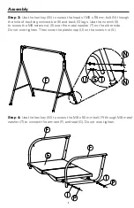 Preview for 5 page of Atleisure 9022334 Assembly & Care Instructions