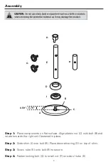 Preview for 3 page of Atleisure BSE-M64845 Assembly & Care Instructions