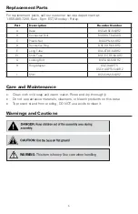 Preview for 5 page of Atleisure BSE-M64845 Assembly & Care Instructions