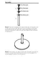 Preview for 4 page of Atleisure M51776 Assembly & Care Instructions