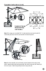 Preview for 7 page of Atleisure Seasons Sentry UMB-955258 Series Assembly, Care & Use Manual