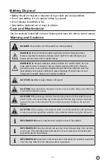 Preview for 10 page of Atleisure Seasons Sentry UMB-955258 Series Assembly, Care & Use Manual