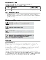 Preview for 4 page of Atleisure UMB-901950 Assembly & Care Instructions