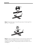 Preview for 3 page of Atleisure UMB-952590 Assembly & Care Instructions