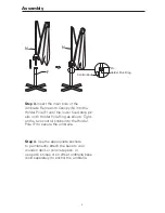 Preview for 4 page of Atleisure UMB-952590 Assembly & Care Instructions