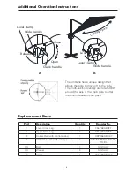 Preview for 6 page of Atleisure UMB-952590 Assembly & Care Instructions