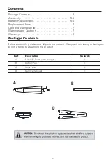 Preview for 2 page of Atleisure UMB-M60049 Assembly & Care Instructions