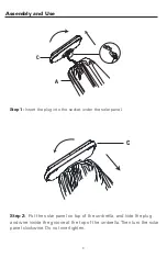 Preview for 3 page of Atleisure UMB-M60049 Assembly & Care Instructions