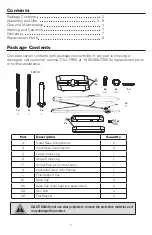 Preview for 2 page of Atleisure UMB-M70629 Assembly & Care Instructions