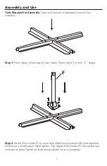 Preview for 3 page of Atleisure UMB-M70629 Assembly & Care Instructions