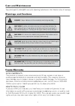 Preview for 5 page of Atleisure UMB-M70633 Assembly, Care & Use Manual