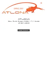 Preview for 1 page of Atlona AT-80140HD User Manual