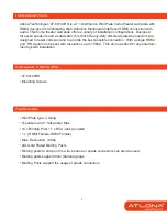 Preview for 2 page of Atlona AT-80140HD User Manual