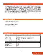 Preview for 3 page of Atlona AT-AV18 User Manual