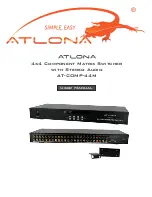 Atlona AT-COMP-44M User Manual preview