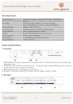 Preview for 4 page of Atlona AT-CV42M User Manual