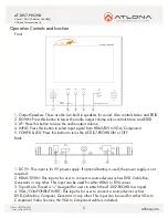 Предварительный просмотр 5 страницы Atlona AT-DIS7-PROHD User Manual