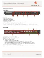 Предварительный просмотр 5 страницы Atlona AT-DRC444 User Manual