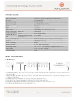 Preview for 4 page of Atlona AT-DVI-81A User Manual