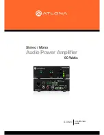 Atlona AT-GAIN-60 Manual preview