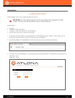 Preview for 30 page of Atlona AT-GAIN-60 Manual